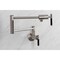 Kingston Brass KS4108CKL Wall Mount Pot Filler Faucet, Brushed Nickel KS4108CKL - alternate 3